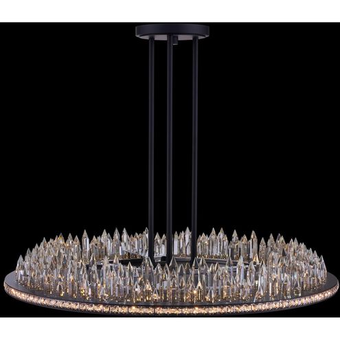 Orizzonte 36 inch Matte Black Pendant Ceiling Light