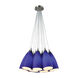 Shearwater 12 Light 20 inch Satin Nickel Mini Pendant Ceiling Light