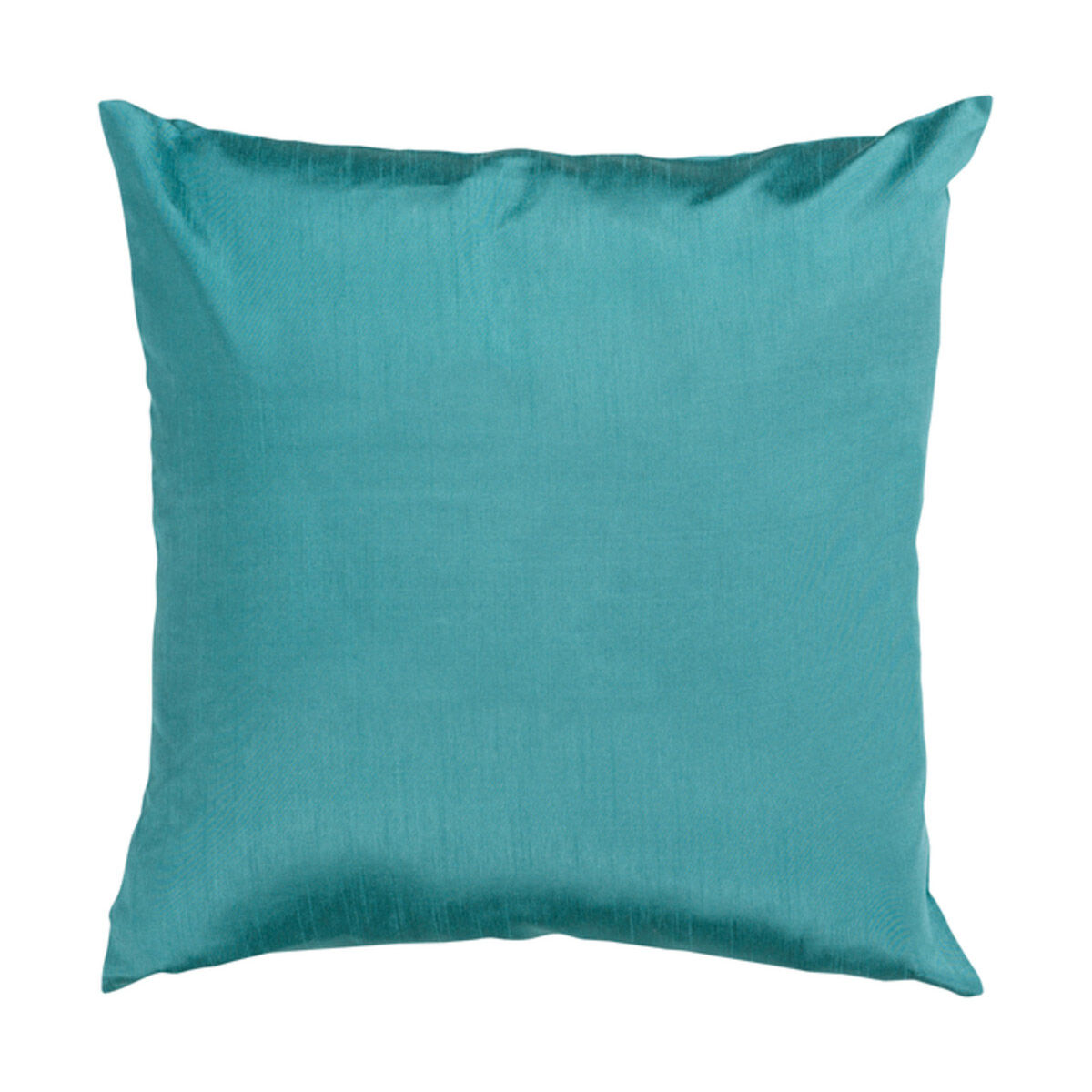 Solid Luxe 18 X 18 inch Teal Pillow Kit, Square