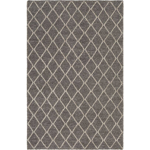 Whistler 90 X 60 inch Charcoal Rug in 5 x 8, Rectangle
