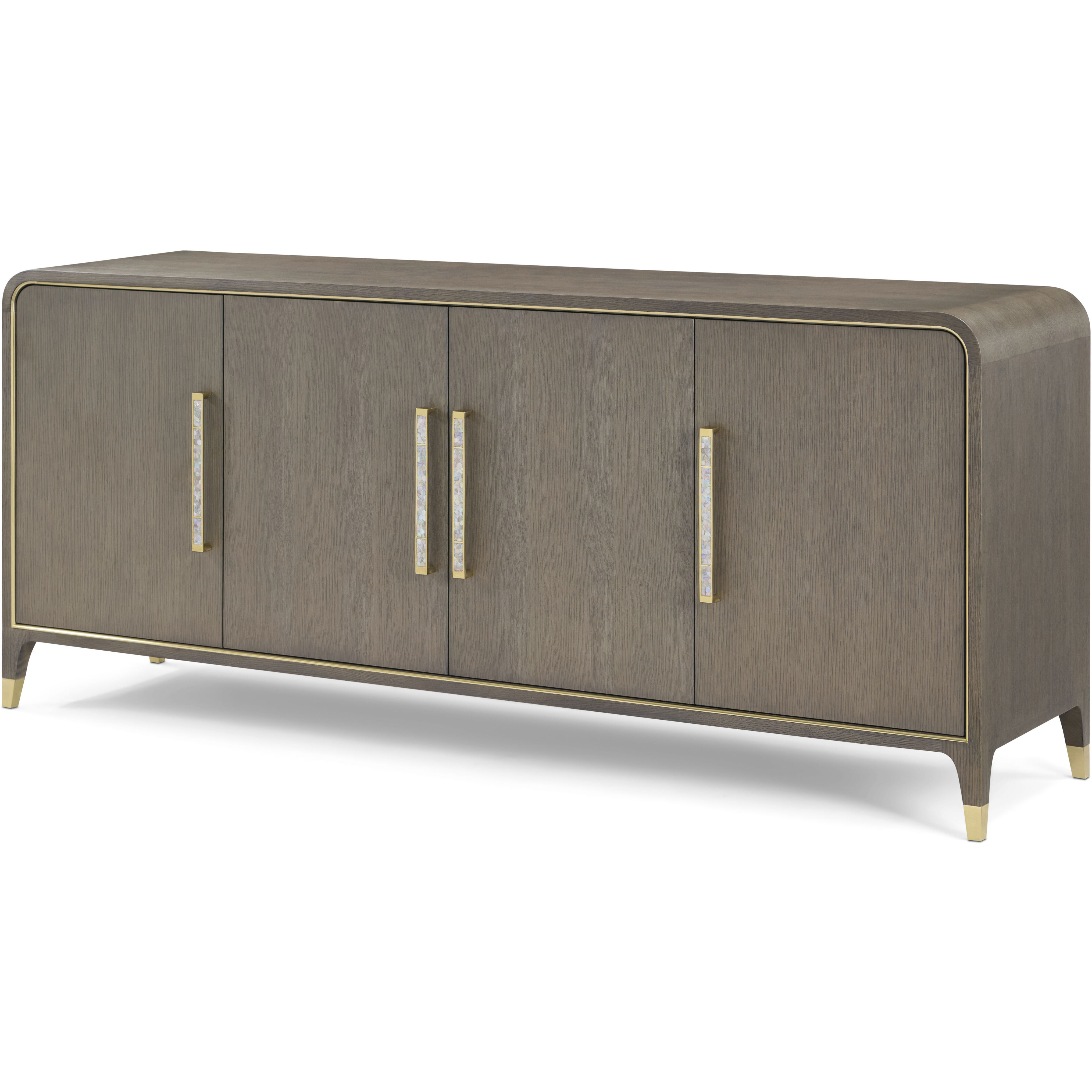 Judith Leiber Couture 82 X 20 inch Mink Sideboard, Wooden