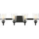 Neighborhood Grace 4 Light 28 inch Espresso Vanity Light Wall Light, Neighborhood Collection