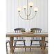 Nyomi 4 Light 36 inch Satin Gold Chandelier Ceiling Light
