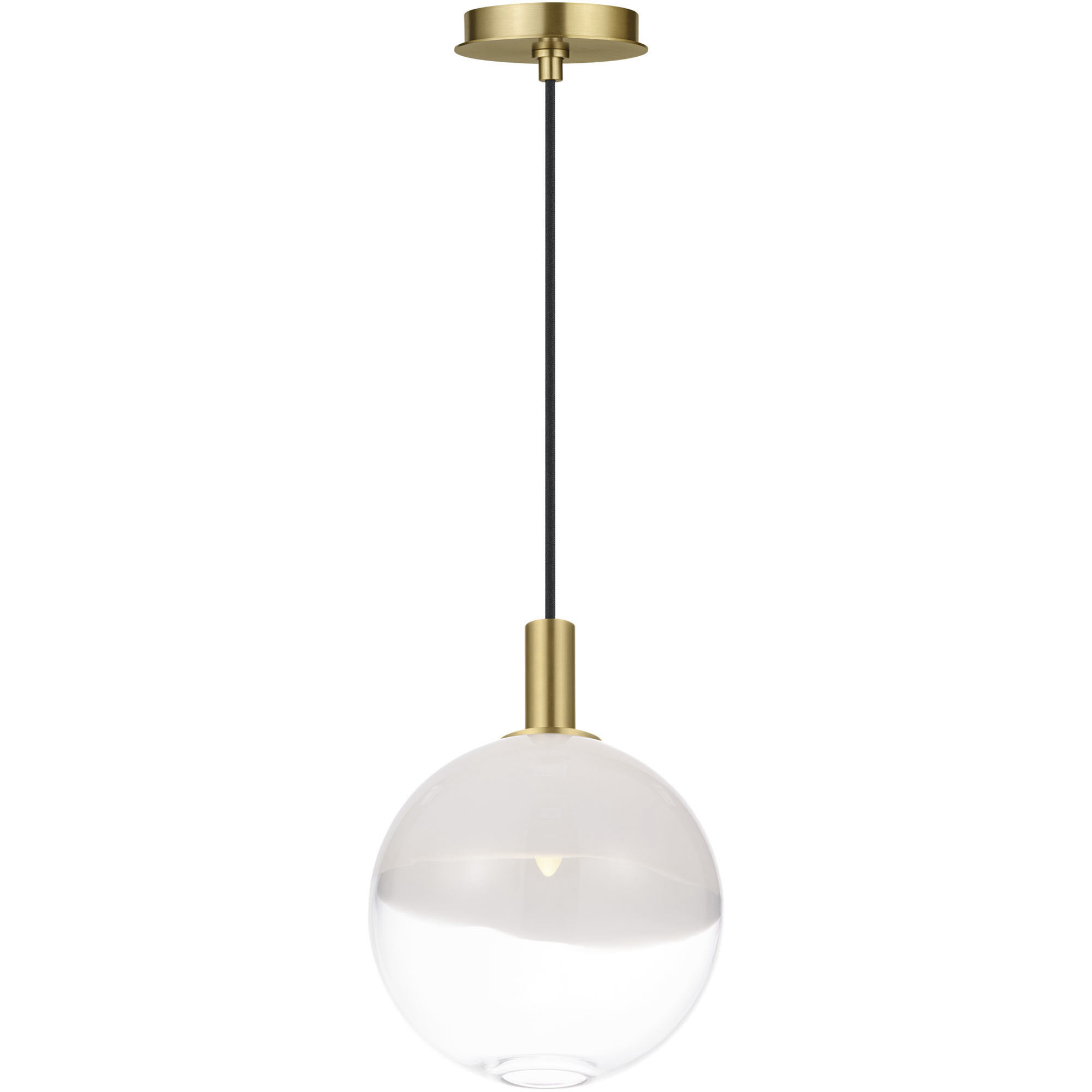 Sean Lavin Torian Pendant Ceiling Light in Burnished Brass