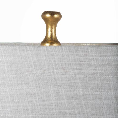 Addie 34.25 inch Gold Leaf Table Lamp Portable Light