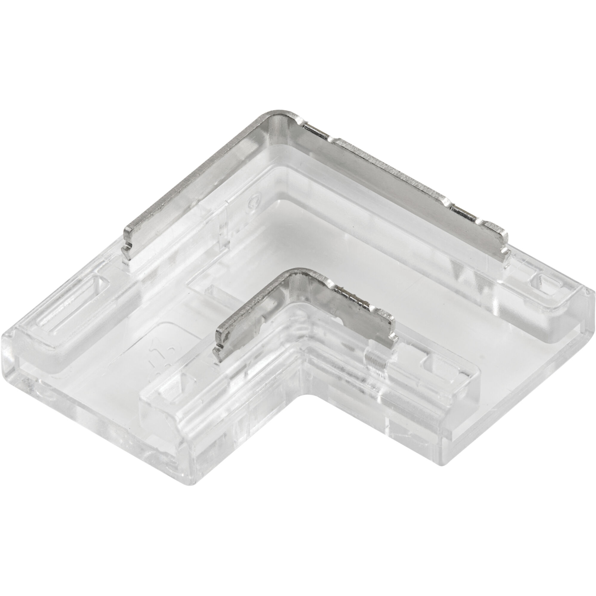 COB Dry Clear 0.67 inch Crimp Connectors, 90 Degree