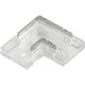 COB Dry Clear 0.67 inch Crimp Connectors, 90 Degree
