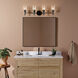 Madden 4 Light 34 inch Black Wall Mount Bath Wall Light, 4 Arm