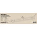 Brentwood LED 3 inch White Linear Strip Ceiling Light