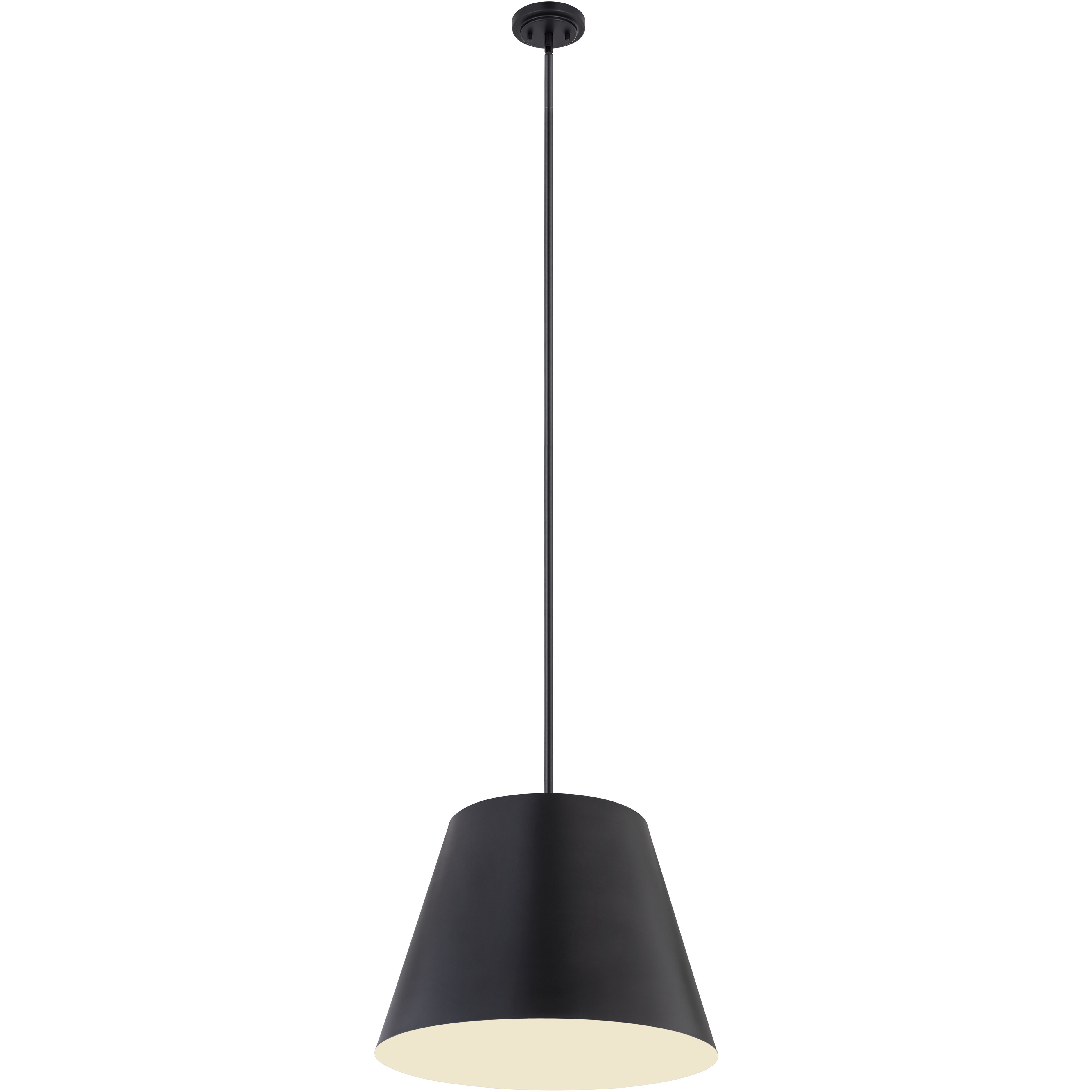 Lilly 1 Light 24 inch Matte Black Pendant Ceiling Light