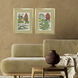 Pagoda Landscape Green and Red and Multi Framed Art, Propac