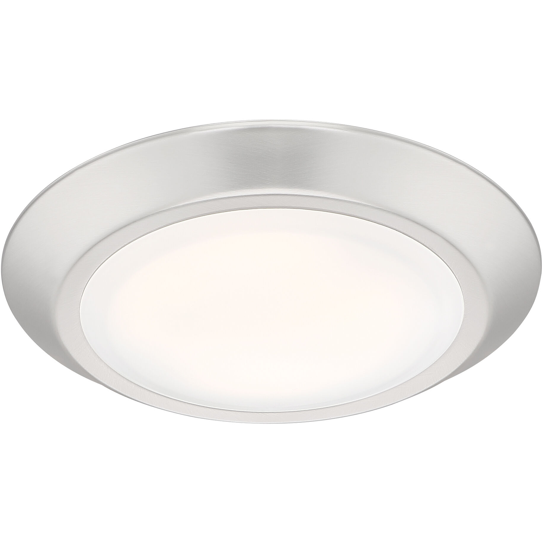 Verge LED 8 inch Brushed Nickel Flush Mount Ceiling Light