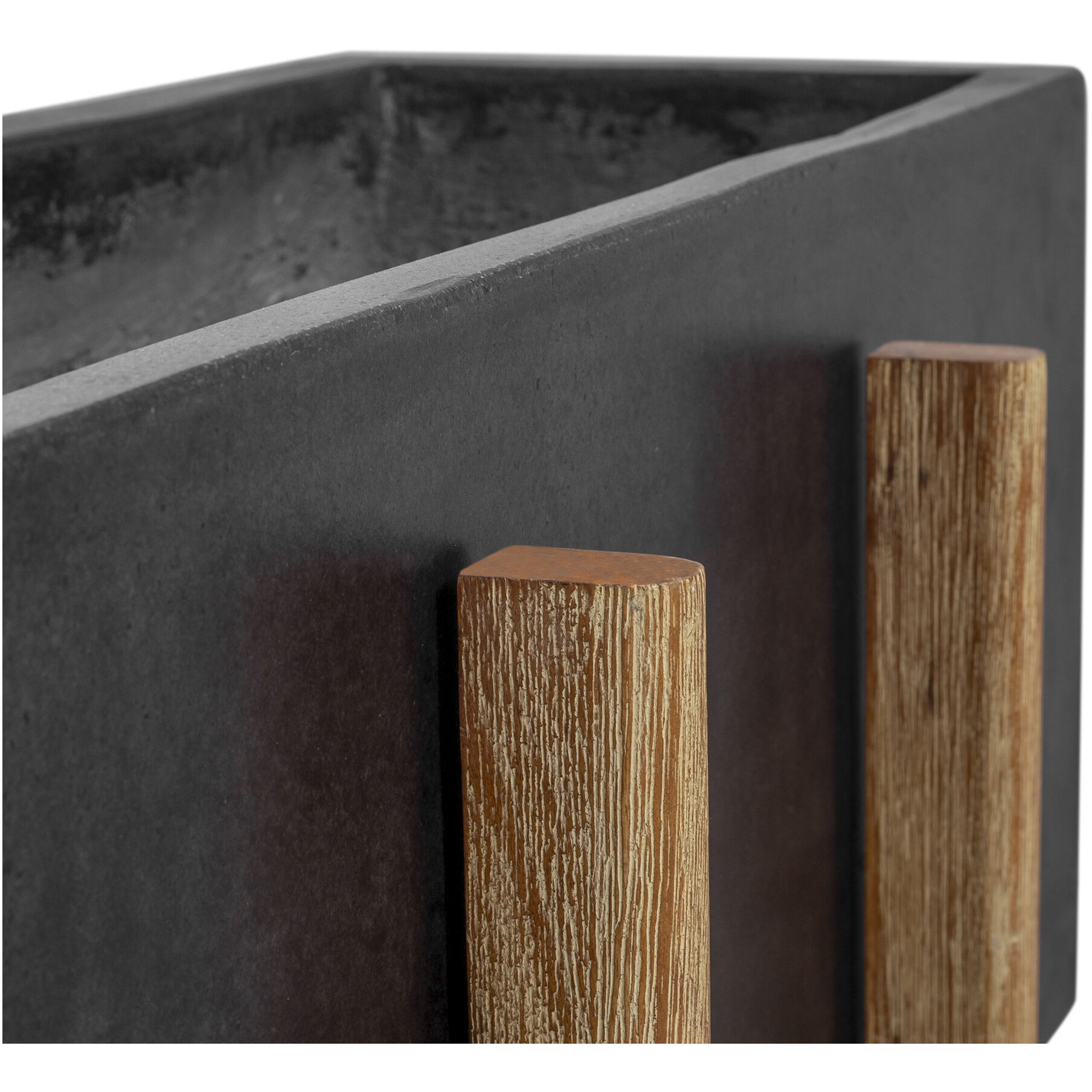 Atlantic Grey Planter, Rectangular