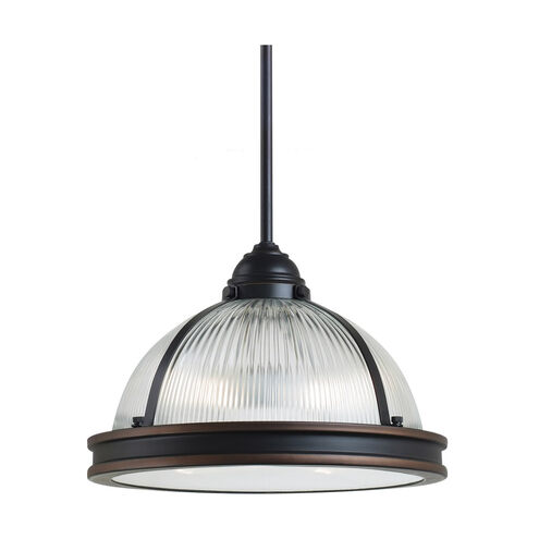 Leacock 2 Light 12.75 inch Autumn Bronze Pendant Ceiling Light