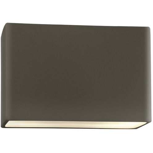 Ambiance 1 Light 10 inch Pewter Green ADA Wall Sconce Wall Light in Incandescent
