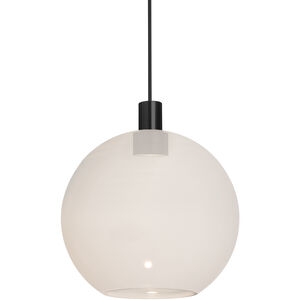 Newton 8 LED Black Cord Pendant Ceiling Light