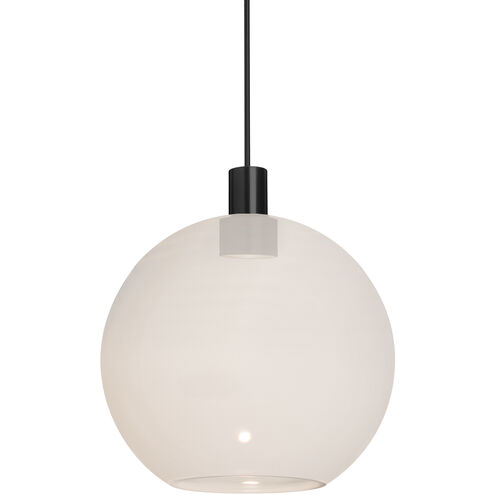 Newton 8 LED Black Cord Pendant Ceiling Light
