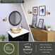 Lodge LED 8.5 inch Noachian Stone Wall Light