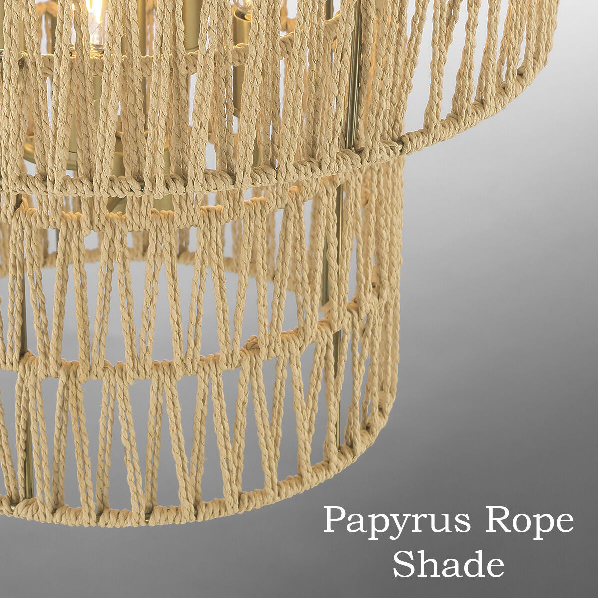 Bungalow Heaven 4 Light 16 inch Soft Brass Pendant Ceiling Light