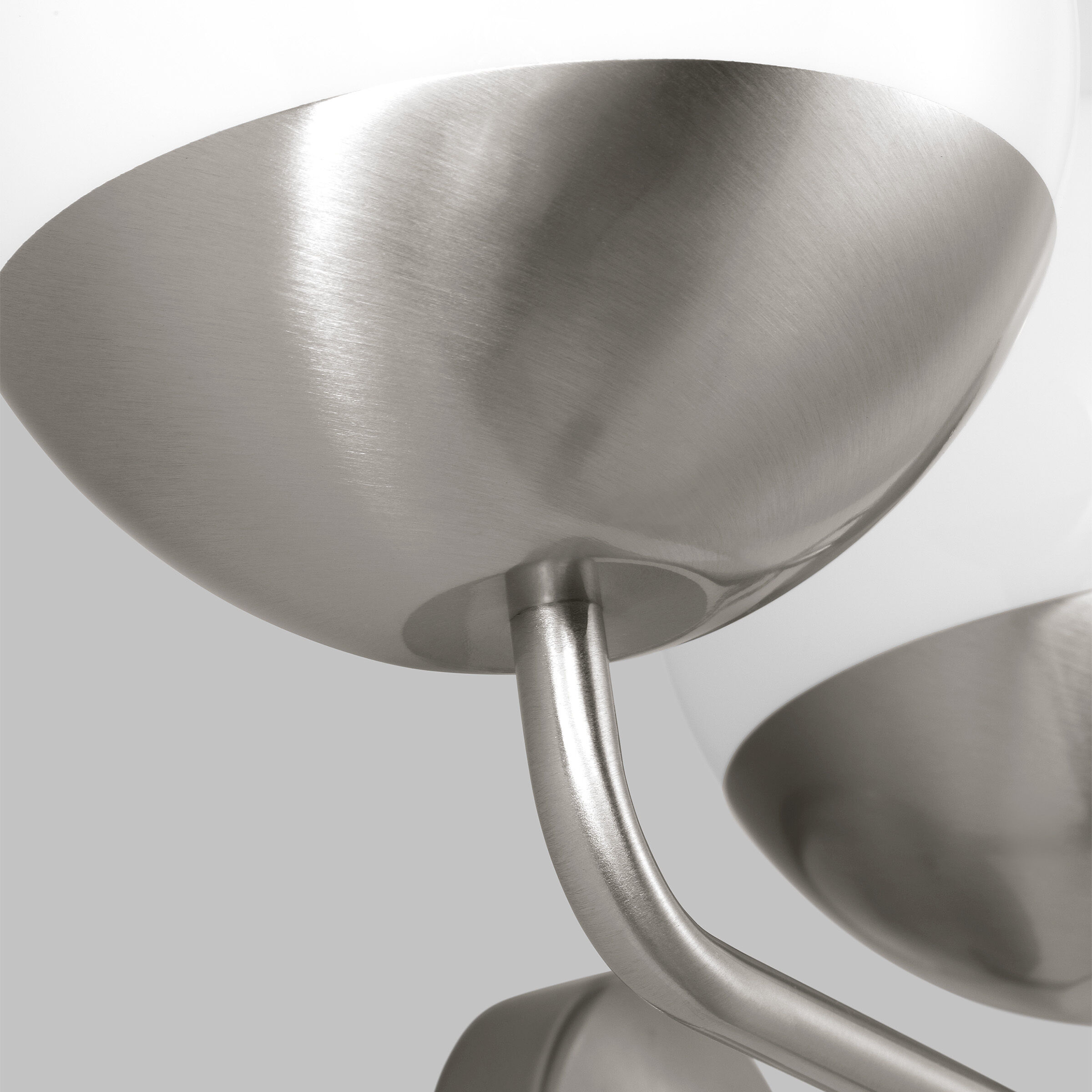 Alvin 4 Light 33.38 inch Brushed Nickel Bath Vanity Wall Light