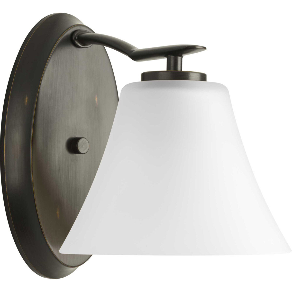 Bravo 1 Light 7.25 inch Antique Bronze Bath Vanity Wall Light