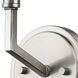 Harper 1 Light 5 inch Satin Nickel Vanity Light Wall Light