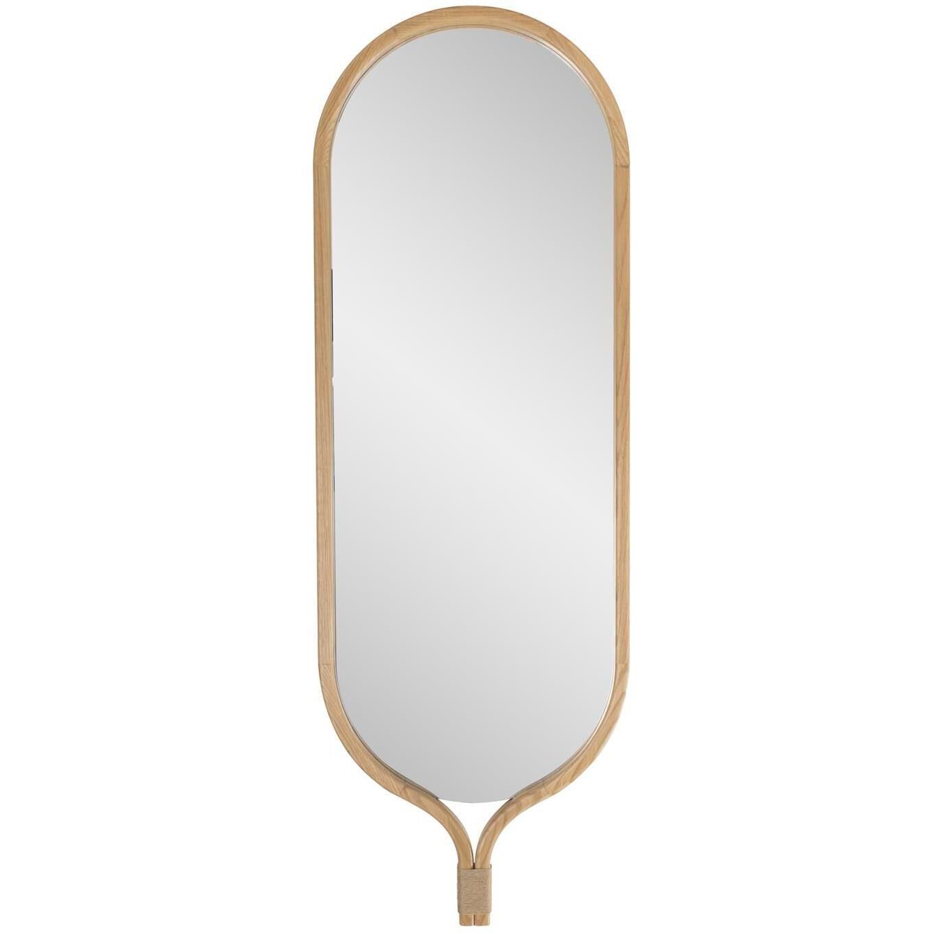 Ulah 55.75 X 18.75 inch Brown Mirror