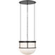 Chapman & Myers Martil LED 16.5 inch Bronze Lantern Pendant Ceiling Light