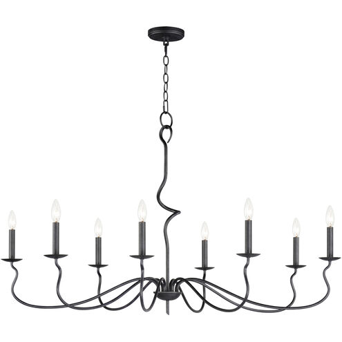 Padrona 8 Light 49 inch Black Oxide Chandelier Ceiling Light