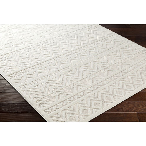 San Diego 84 X 63 inch Light Grey Outdoor Rug, Rectangle