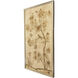 Chinoiserie on Gold II Brown and Beige and Metallic Framed Art, The Studio