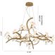 IMP Series 18 Light 39 inch Gold Chandelier Ceiling Light