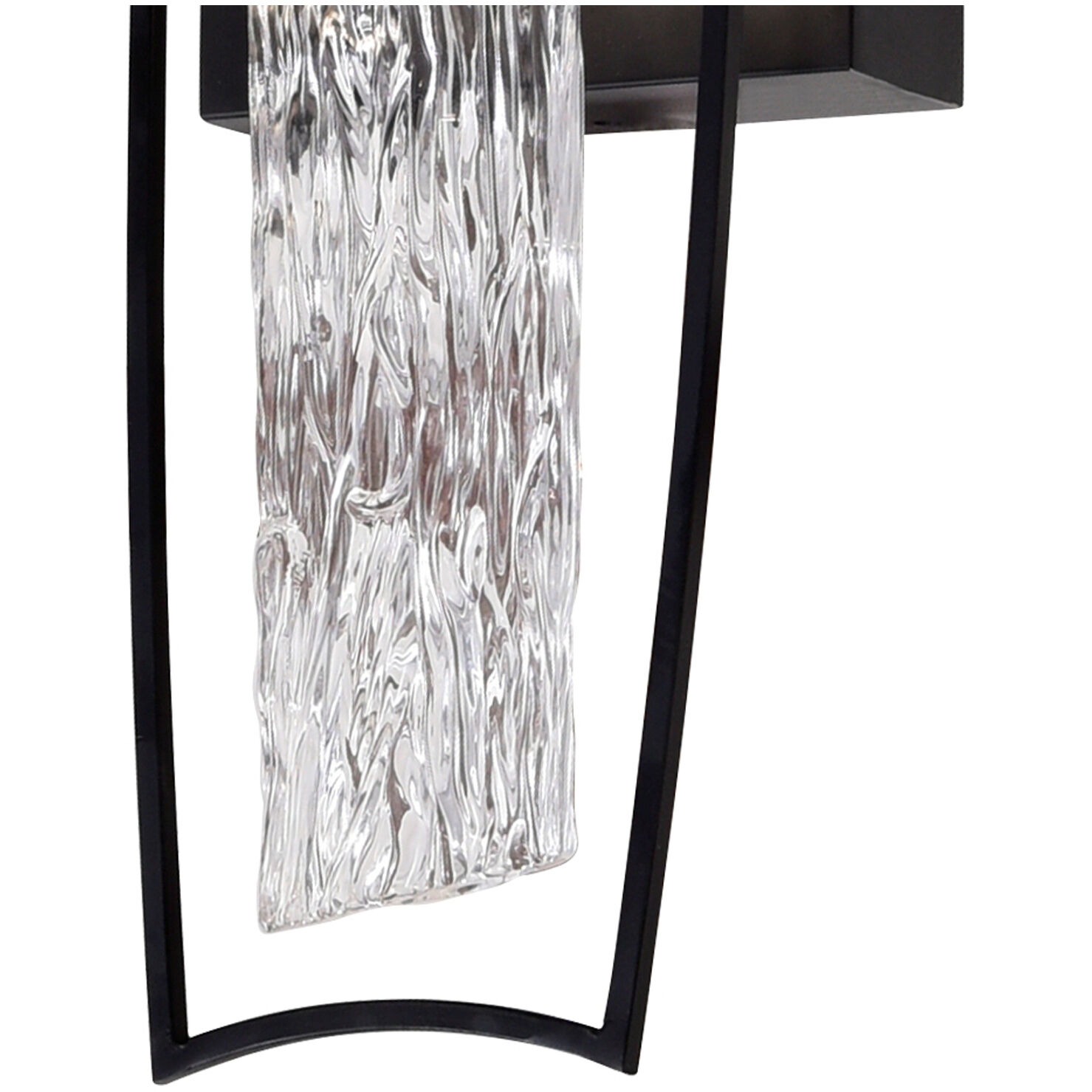 Guadiana LED 4 inch Black Wall Light