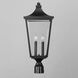 Sutton Place VX 2 Light 24.25 inch Black Outdoor Post Lantern