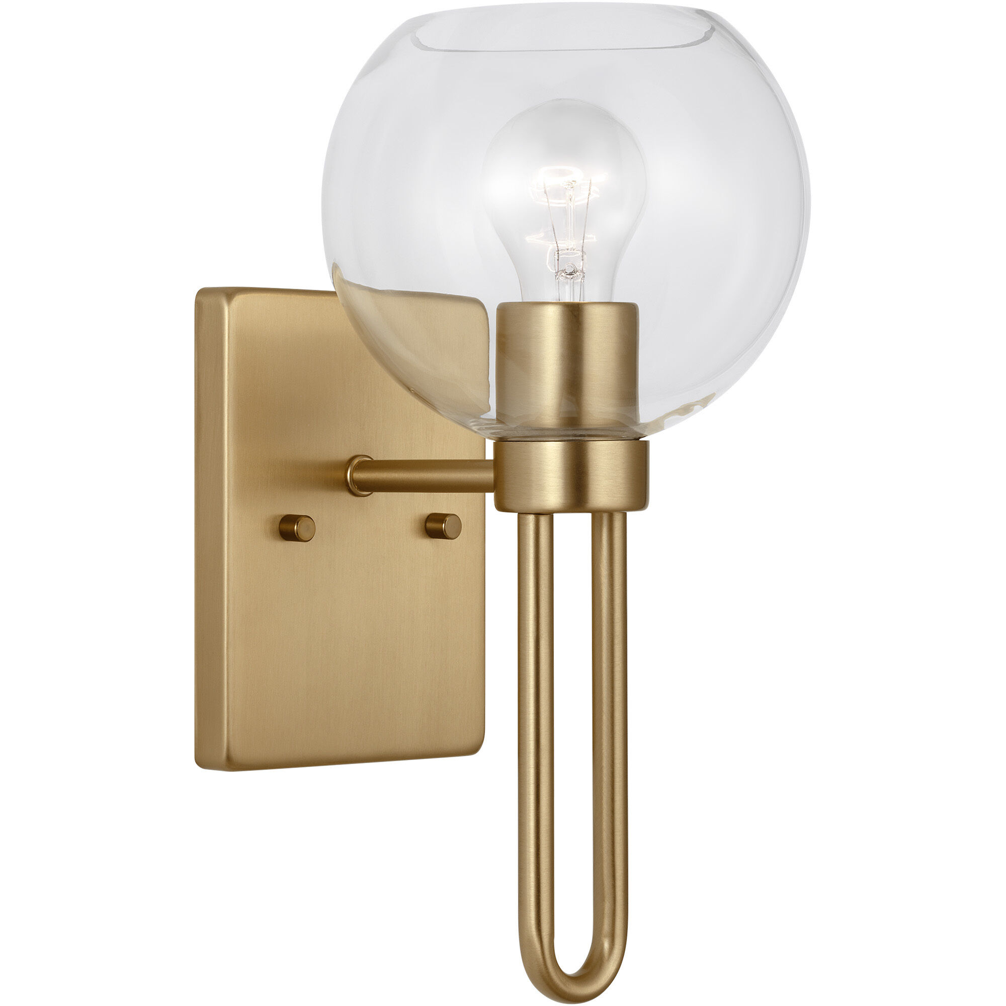 Codyn 1 Light 6.75 inch Satin Brass Bath Vanity Wall Light