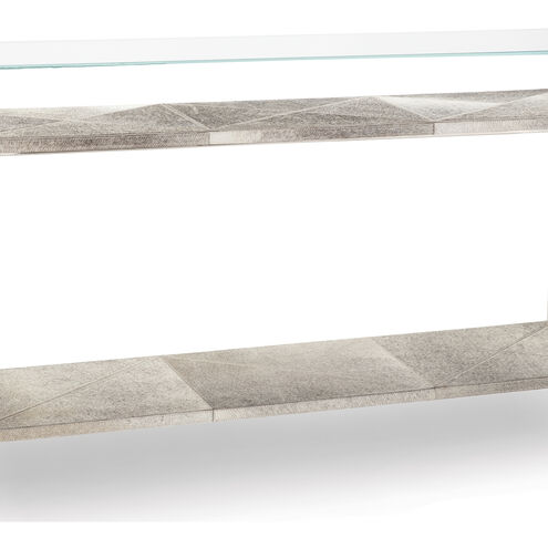 Andres 54 X 13.5 inch Polished Nickel Console, Large