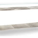 Andres 54 X 13.5 inch Polished Nickel Console, Large