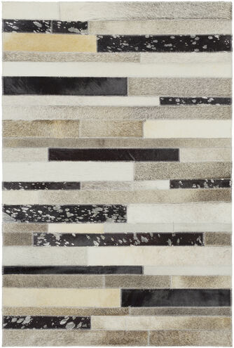 Trail 36 X 24 inch Black Rug in 2 x 3, Rectangle