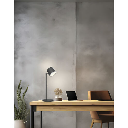 Tram 13.5 inch 6 watt Matte Black Task Lamp Portable Light