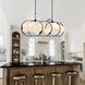 Concentro 8 Light 56 inch Dark Bronze Linear Chandelier Ceiling Light