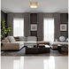Carnaby 4 Light 18 inch Modern Gold Flush Mount Ceiling Light