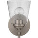 Neighborhood Drake 1 Light 6 inch Brushed Polished Nickel Wall Sconce Wall Light, Neighborhood Collection