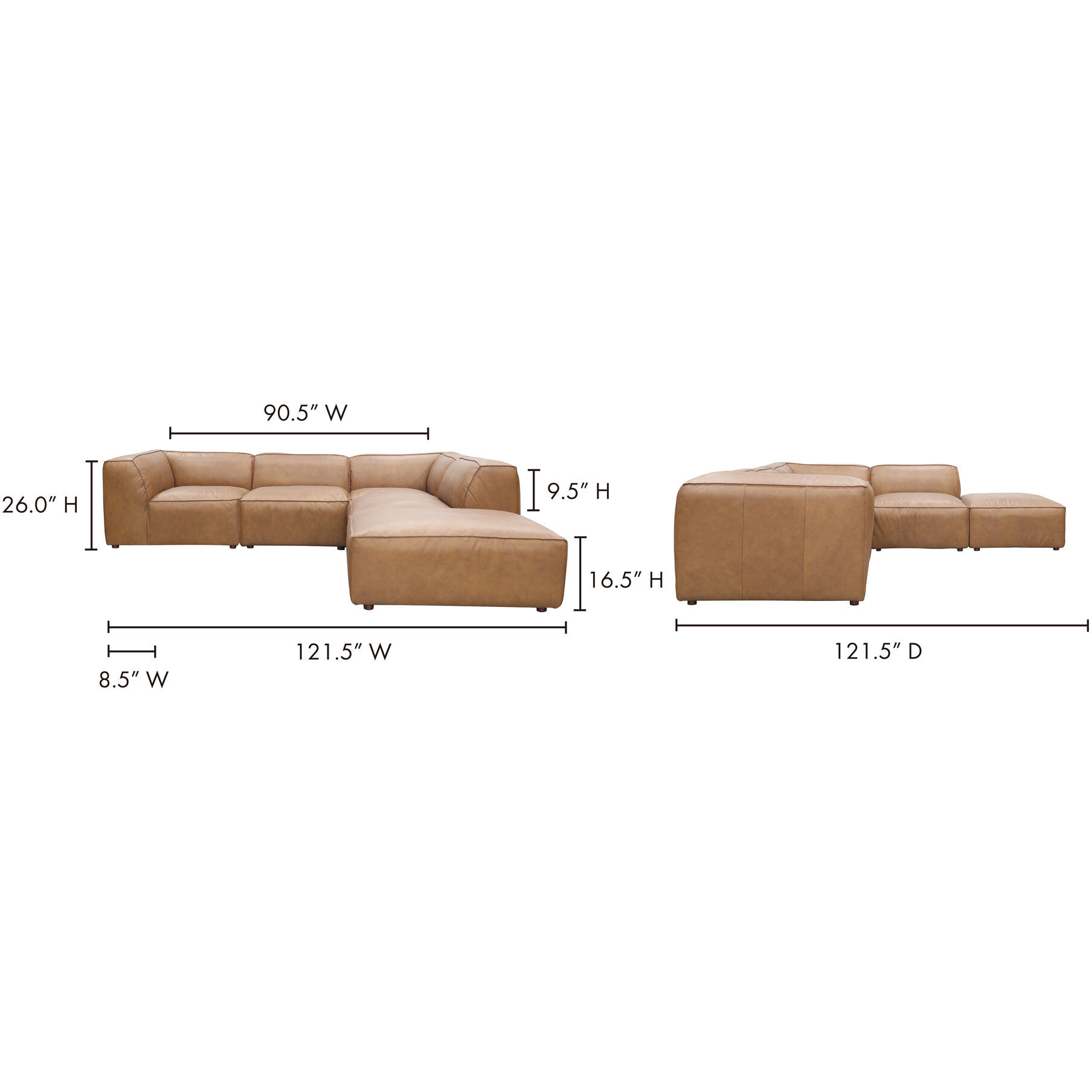 Form Sonoran Tan Modular, Classic L