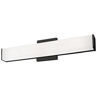 Jane LED 20 inch Black Bath Vanity Wall Light