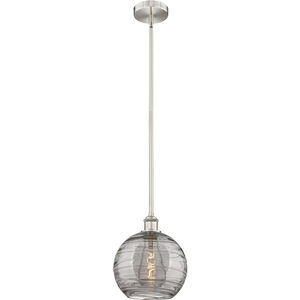 Edison Athens Deco Swirl 1 Light 10.00 inch Mini Pendant