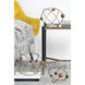 Anita Brown and Gold Decorative Ball