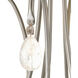 Palm Beach 12 Light Solid Platinum Chandelier Ceiling Light