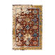 Castello 156 X 108 inch Blue and Blue Area Rug, Wool
