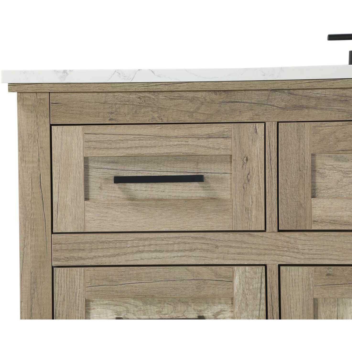 Remington 54 X 35 inch Natural Oak Bathroom Vanity Cabinet