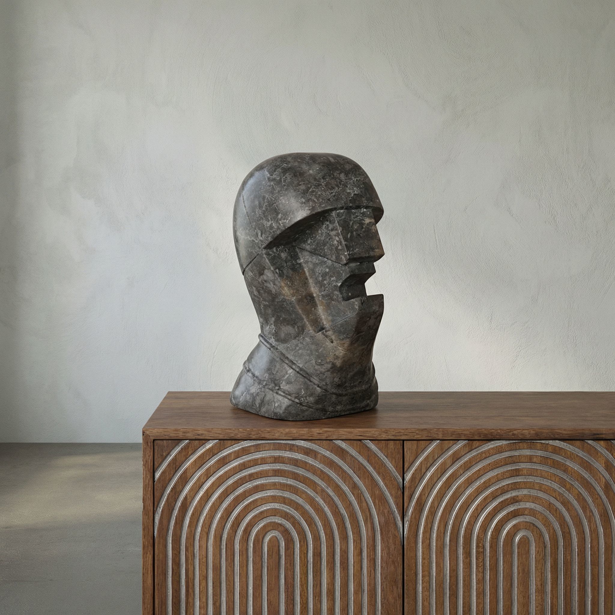 Neo Black Marble Statue